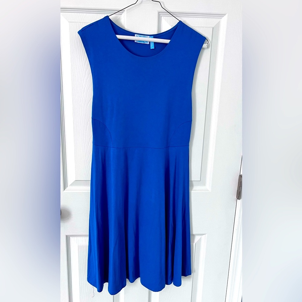Beautiful Blue Sleevless Sundress Large